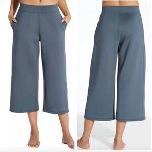 Carrie Underwood “Lumia Scuba” Wide Leg Cropped Pants – Graphite (Size M) – NWT